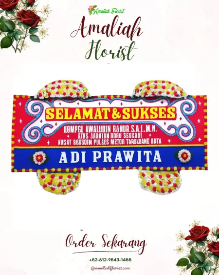 Papan Bunga Ucapan Selamat Salakkembang